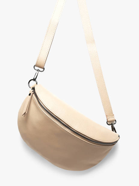 Leather Caviar Belt Bag Milano Beige caviar CA21123 other view 1