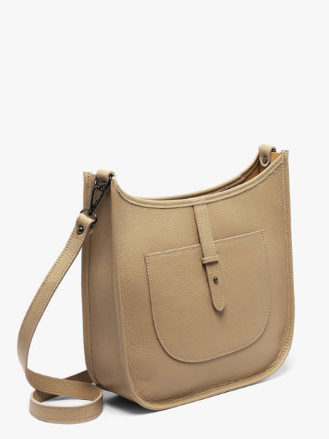 Sac Bandoulière Caviar Cuir Milano Beige caviar CA25068 vue secondaire 2