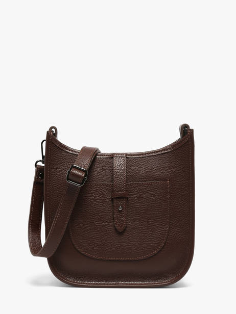 Shoulder Bag Caviar Leather Milano Brown caviar CA25067