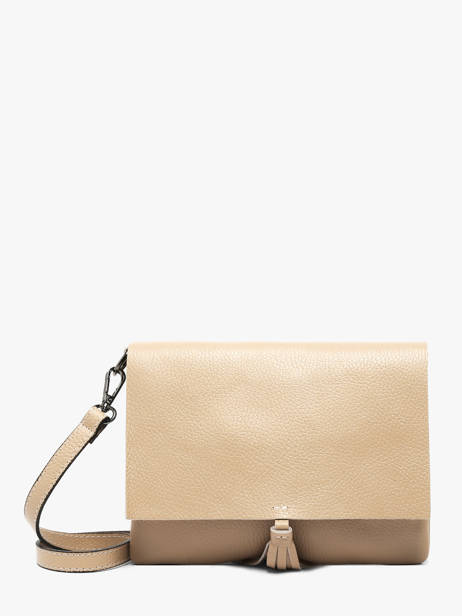 Sac Bandoulière Caviar Cuir Milano Beige caviar CA22112
