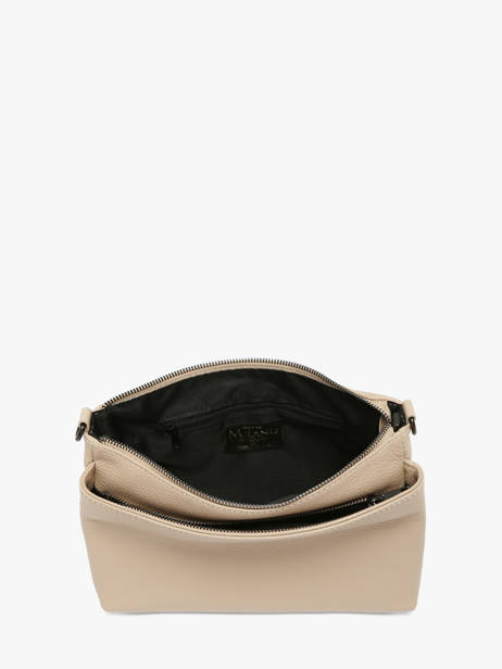 Sac Bandoulière Caviar Cuir Milano Beige caviar CA25066 vue secondaire 3