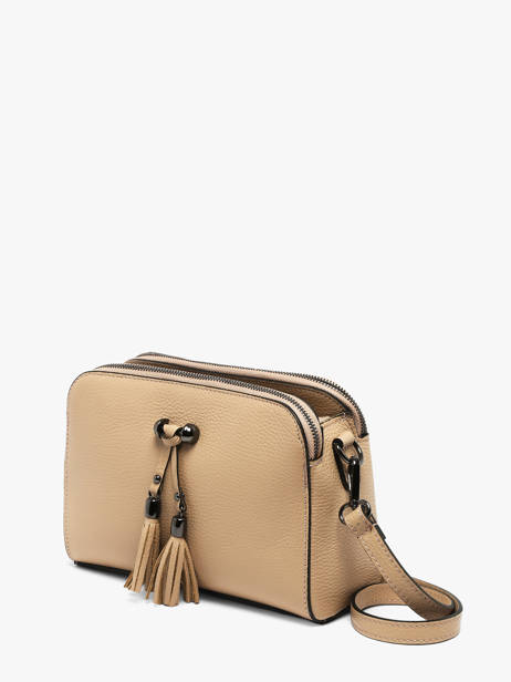 Sac Bandouliere Caviar Cuir Milano Beige caviar CA21101 vue secondaire 2