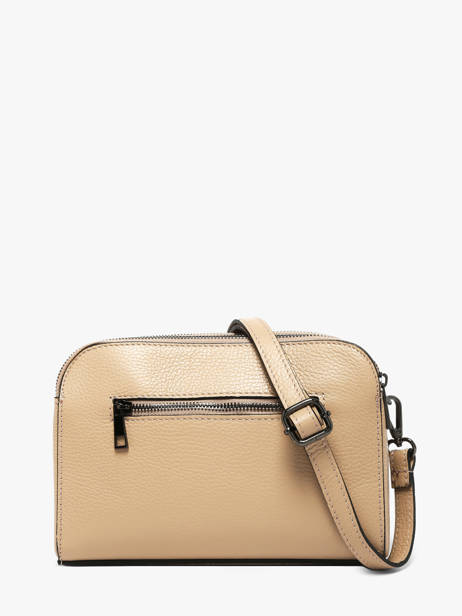 Sac Bandouliere Caviar Cuir Milano Beige caviar CA21101 vue secondaire 4