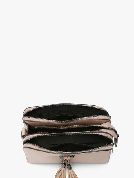 Leather Caviar Crossbody Bag Milano Beige caviar CA21101 other view 2