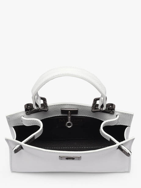 Sac Porté Main Caviar Milano White caviar CA25114 other view 2