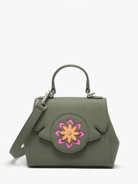 Satchel Mandala Leather Nathan baume Green mandala 4M