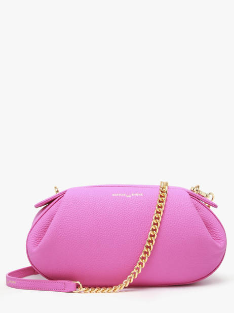 Crossbody Bag Nymphea Leather Nathan baume Pink nymphea 2 other view 3