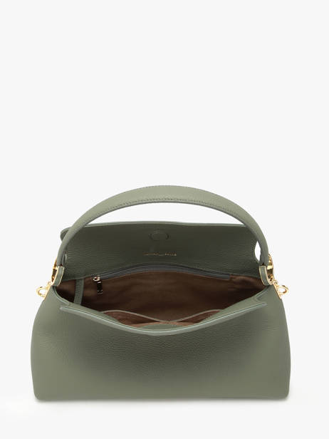 Leather Freesia Shoulder Bag Nathan baume Green eden 4 other view 2