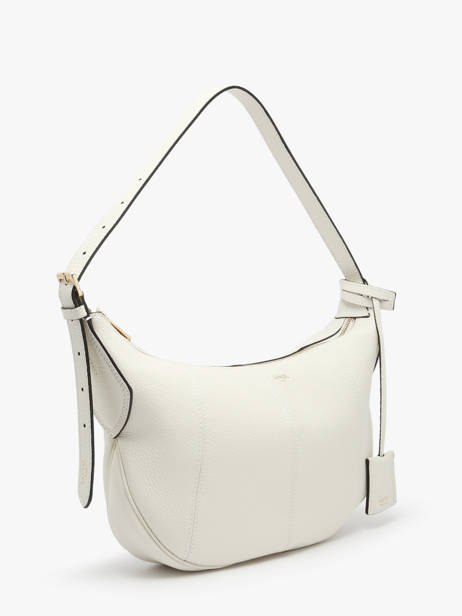 Medium Leather Victoire Hobo Bag Lancel White victoire A13993 other view 1