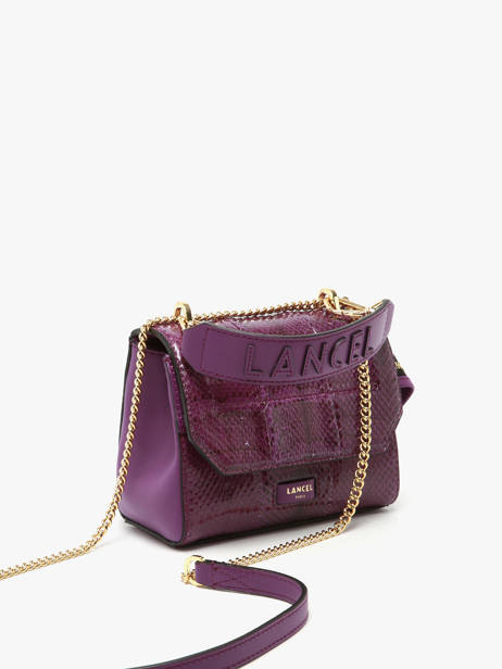 Small Ninon Ayers Crossbody Bag Lancel Violet ninon A14013 other view 1