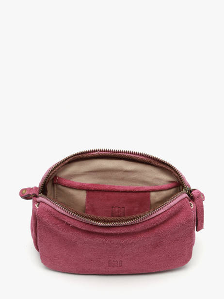 Shoulder Bag Leather Biba Pink leather BET12L other view 2