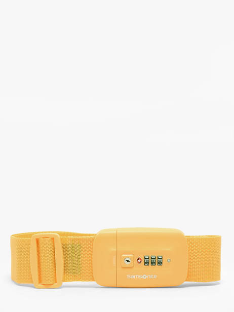 Luggage Belt Samsonite Yellow ta revolution 155591