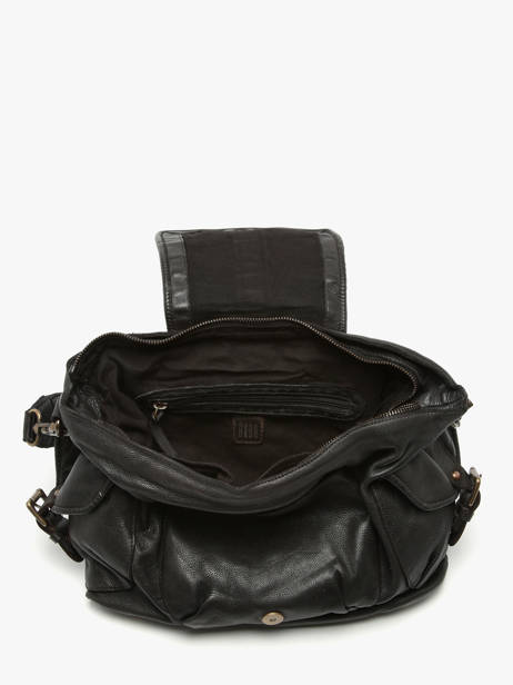 Shoulder Bag Heritage Leather Biba Black heritage CLT1L other view 2