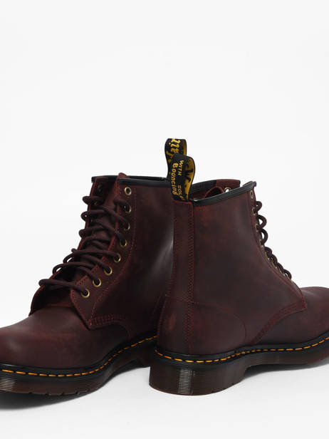 Boots In Leather Dr martens Brown men 11822609 other view 2