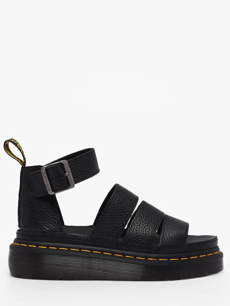 Sandals In Leather Dr martens Black women 24476001