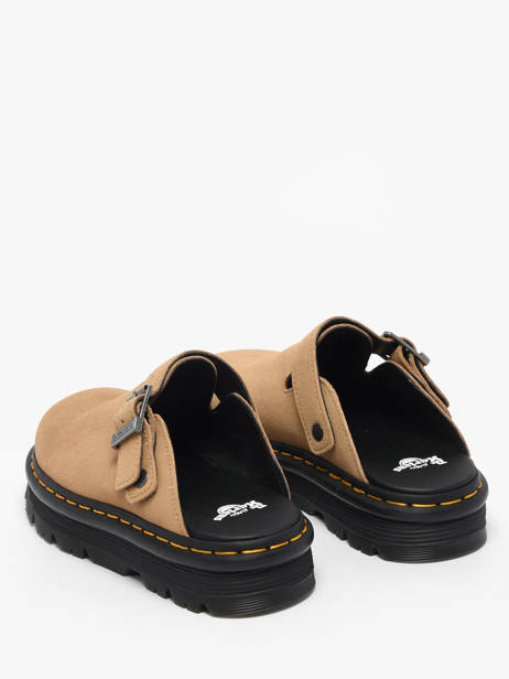 Mules Plateforme En Cuir Dr martens Beige women 31737439 vue secondaire 2
