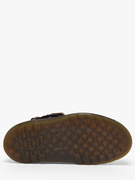 Sandals In Leather Dr martens Brown women 31524201 other view 4