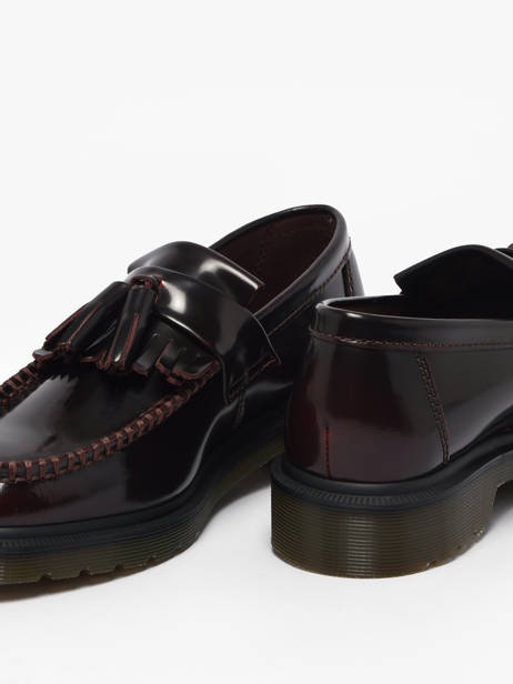 Mocassins En Cuir Dr martens Rouge women 14573601 vue secondaire 2