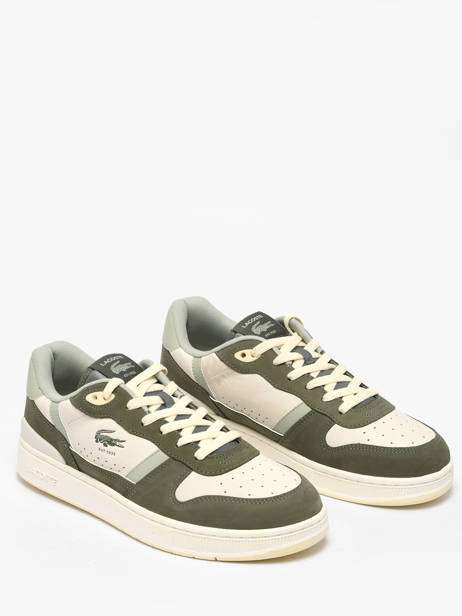 Sneakers En Cuir Lacoste Vert men 1SMA0100 vue secondaire 1