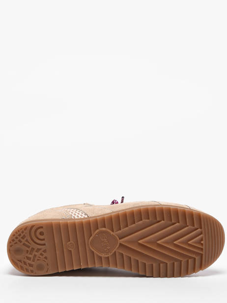 Sneakers En Cuir Semerdjian Beige women BILLI244 vue secondaire 4