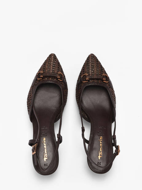 Escarpins Tamaris Marron women 44 vue secondaire 3