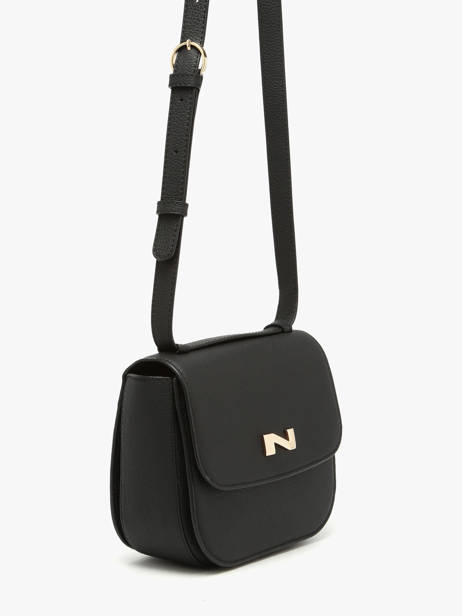 Sac Bandoulière Odyssey Cuir Nathan baume Noir odyssey 1 vue secondaire 1