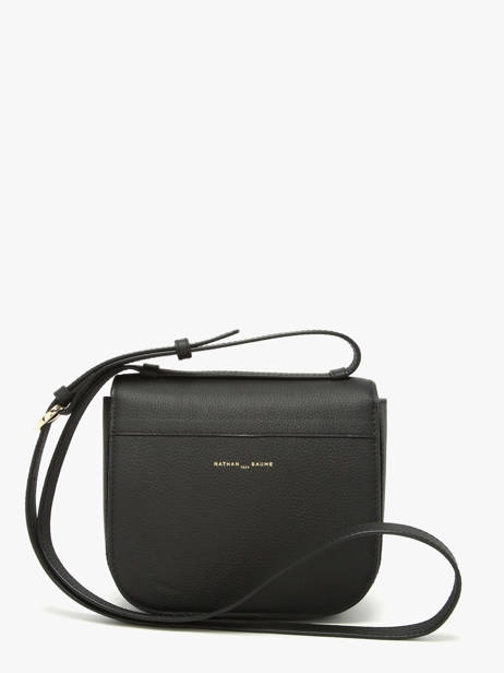 Sac Bandoulière Odyssey Cuir Nathan baume Noir odyssey 1 vue secondaire 3