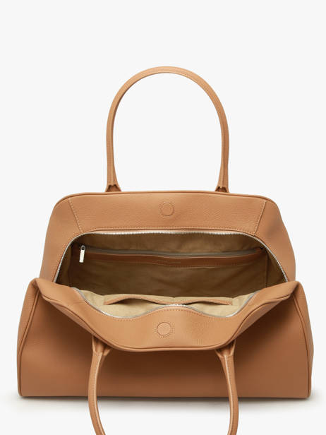 Sac Porté épaule State Cuir Nathan baume Marron state 1 vue secondaire 2