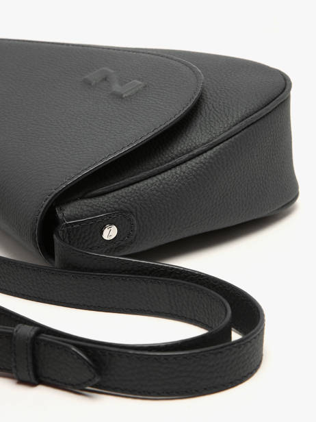Leather Sunny Crossbody Bag Nathan baume Black n city 6 other view 3