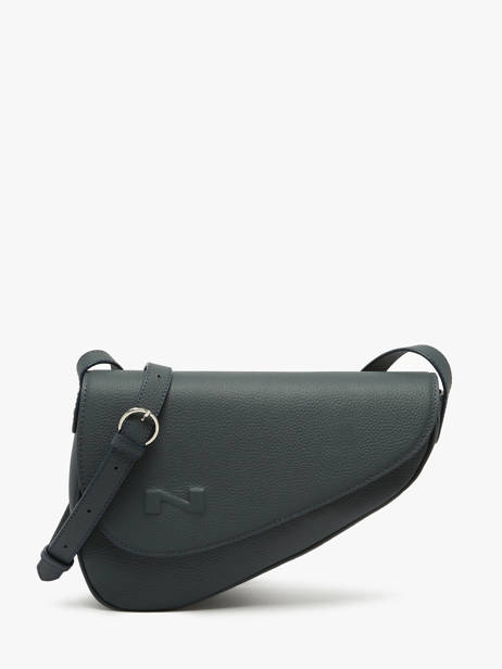 Sac Bandoulière N City Cuir Nathan baume Bleu n city 6