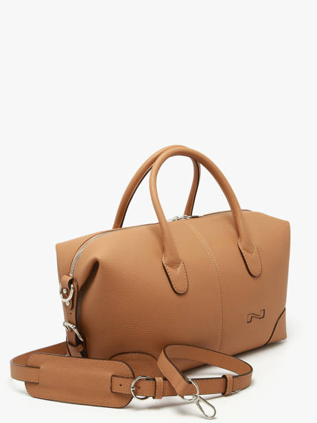 Leather Senna Satchel Nathan baume Brown drive 2 other view 1