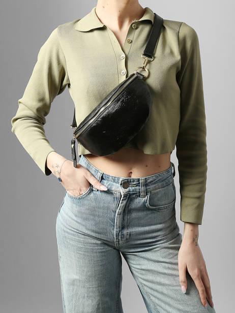 Belt Bag Leather Milano Black nine NI19091 other view 1