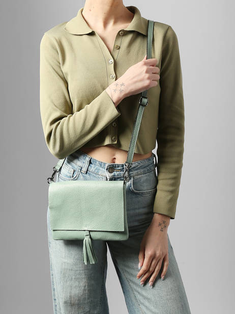 Crossbody Bag Caviar Leather Milano Green caviar CA22112 other view 1