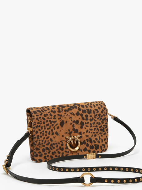 Shoulder Bag Love Bag Soft Pinko Brown love bag soft 6023A32A other view 1