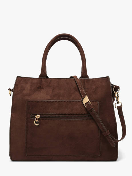 Satchel Buckle Lulu castagnette Brown buckle D other view 3