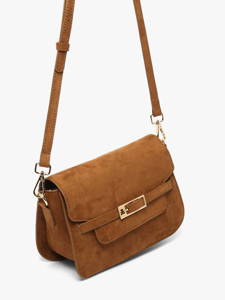 Shoulder Bag Buckle Lulu castagnette Brown buckle D other view 2
