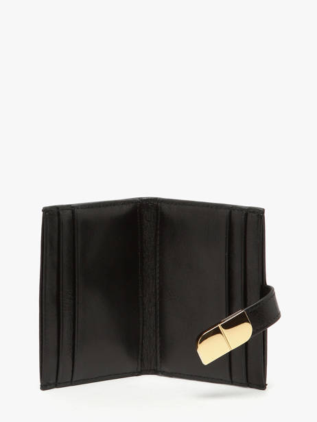 Wallet Leather Nat et nin Black vintage AUDE other view 1