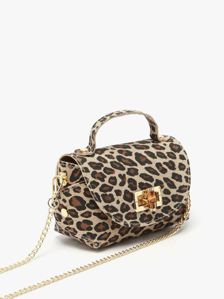 Crossbody Bag Velvet Leopardo Milano Multicolor velvet leopardo VL24117 other view 2