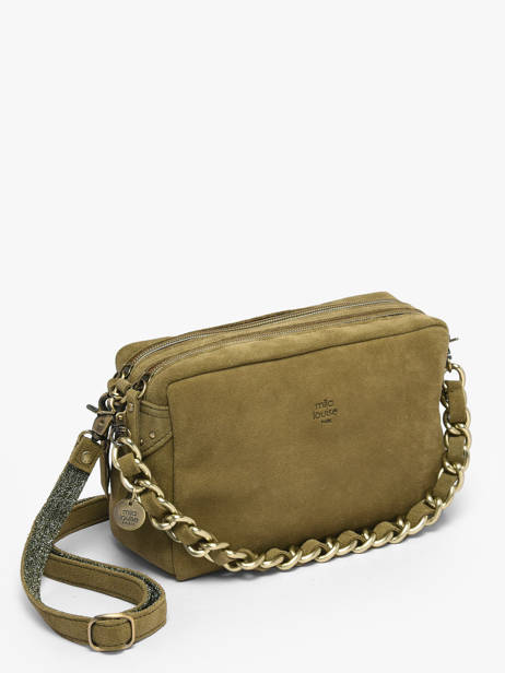 Shoulder Bag Vintage Leather Mila louise Silver vintage 23673V other view 2