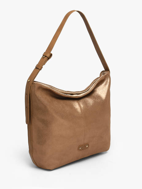 Shoulder Bag Vintage Leather Mila louise Beige vintage 23047XC other view 2