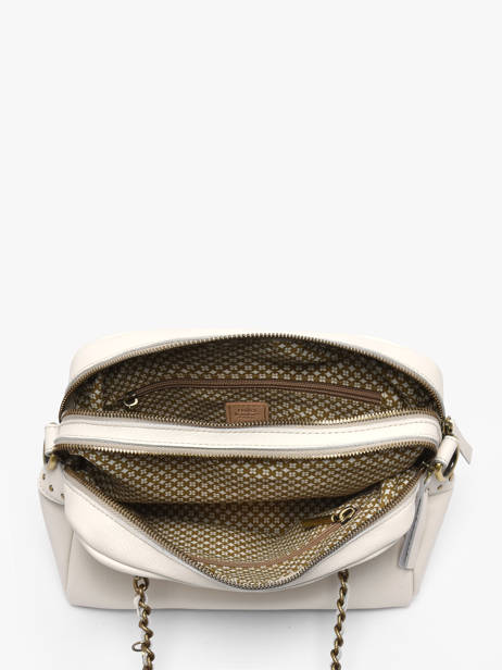 Sac Porté épaule Vintage Cuir Mila louise Blanc vintage 3889C1 vue secondaire 2