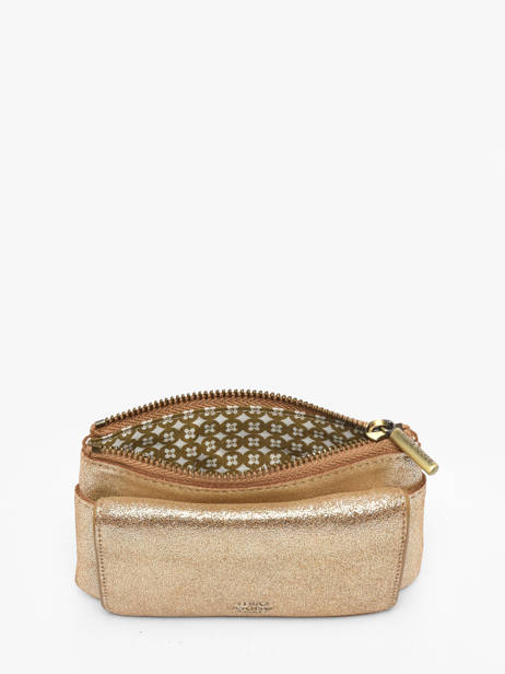 Coin Purse Vintage Leather Mila louise Gold vintage 3853X other view 2