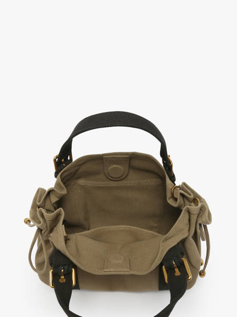 Sac 18h Canvas Coton Gerard darel Vert canvas DDS67450 vue secondaire 3