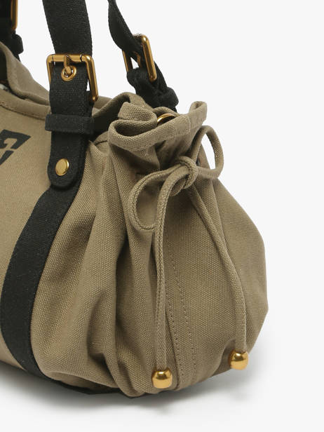 Sac 18h Canvas Coton Gerard darel Vert canvas DDS67450 vue secondaire 5