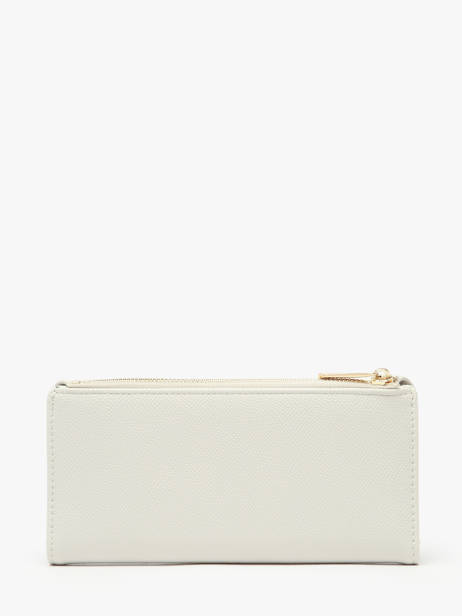 Wallet Saffiano David jones White saffiano P164 other view 2
