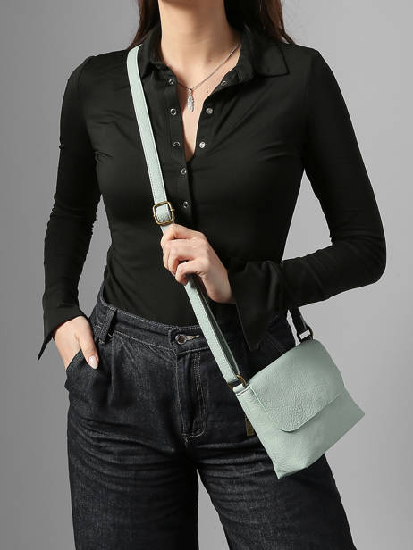 Shoulder Bag Soft Miniprix Blue soft MD1309 other view 1