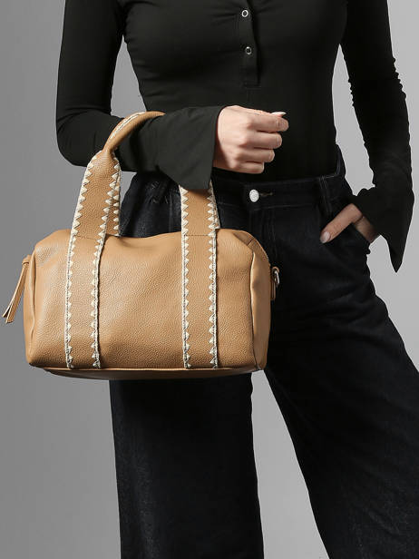 Satchel Brodery Miniprix Brown brodery 19671 other view 1