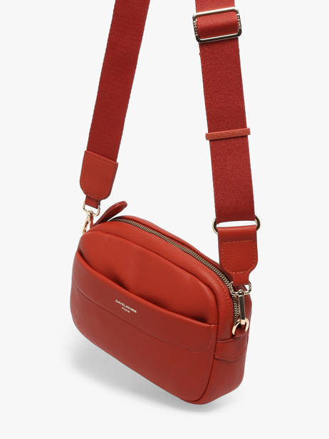 Sac Bandoulière Alpes David jones Orange alpes CM7397 vue secondaire 2