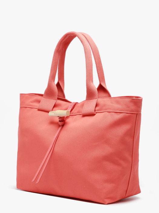 Longchamp Le roseau toile Handbag Pink