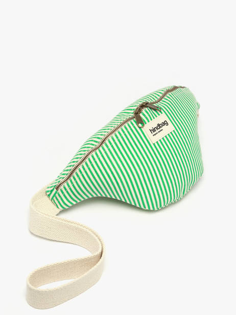 Sac Banane Olivia Rayures Hindbag Vert rayures RA vue secondaire 2